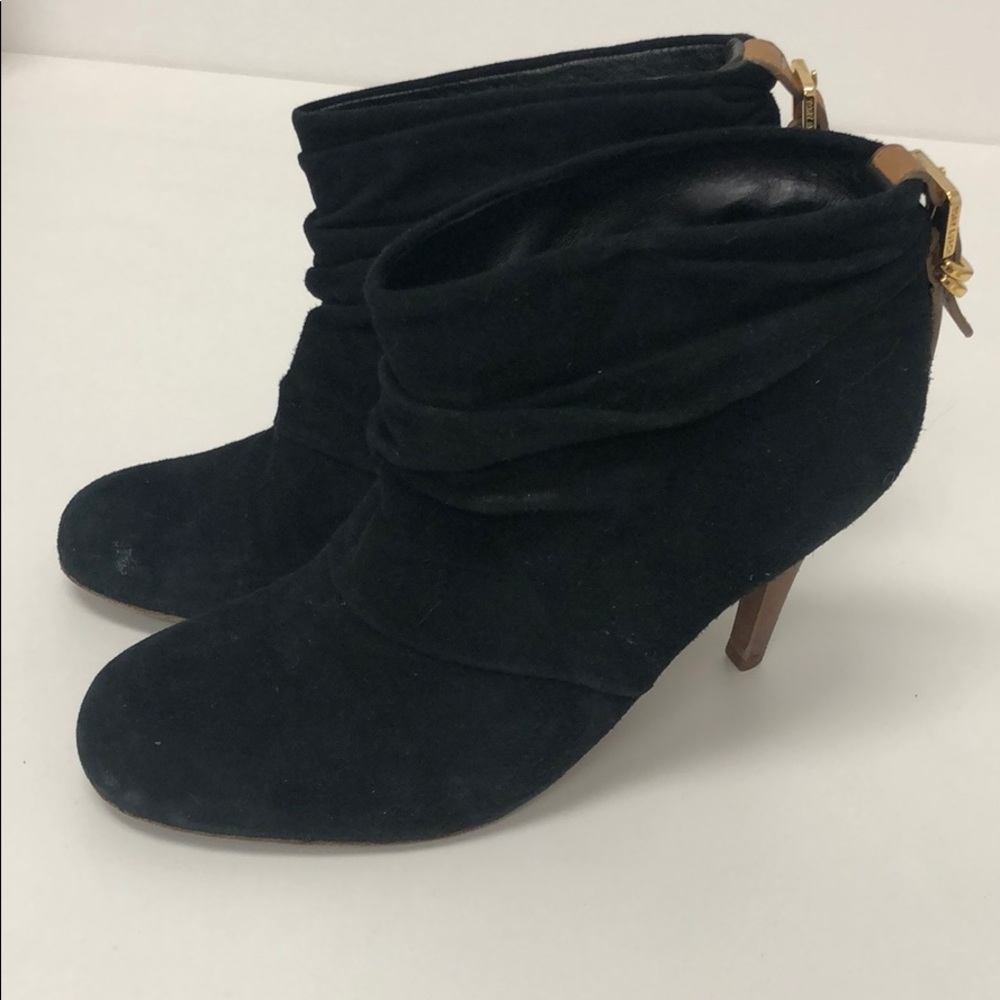 Tory Burch Black Slouch Booties